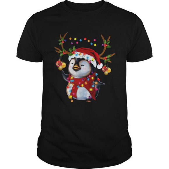 Other - Santa Penguin Reindeer Christmas Light Shirt